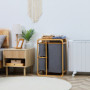 Tvättkorg Bambu 3 Korgar 50 x 32 x 69,7 cm