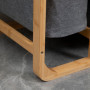 Tvättkorg Bambu 3 Korgar 50 x 32 x 69,7 cm