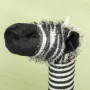 Klösträd Zebra med Klösträd zebra med tunnel & boll 48,5×35×93 cm s...