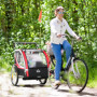 Cykelvagn - Joggingvagn för Barn 2-in-1