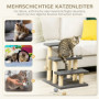 Katt Trappa med Klöspelare Tre Steg 45 x 40 x 48 cm