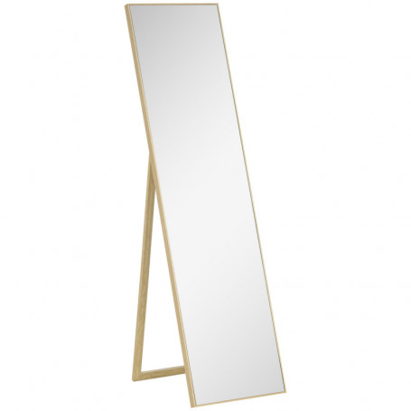 Golvspegel Fristående 40 x 150 cm Träram