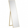 Golvspegel Fristående 40 x 150 cm Träram