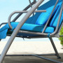 Kuddset För Hammock 170 x 100 cm Blå