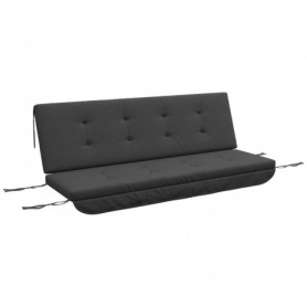 Kuddset För Hammock 170 x 100 cm Mörkgrå