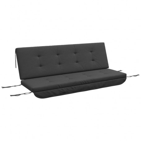 Kuddset För Hammock 170 x 100 cm Mörkgrå