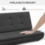 Kuddset För Hammock 170 x 100 cm Mörkgrå