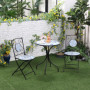 Caféset Bord Ø 61 cm 2 Stolar