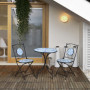 Caféset Bord Ø 61 cm 2 Stolar
