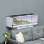 Terrarium Reptil Låda i Aluminium 120 x 40 x 40 cm