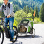 Cykelvagn för Hundar 150 x 82 x 108 cm Grön