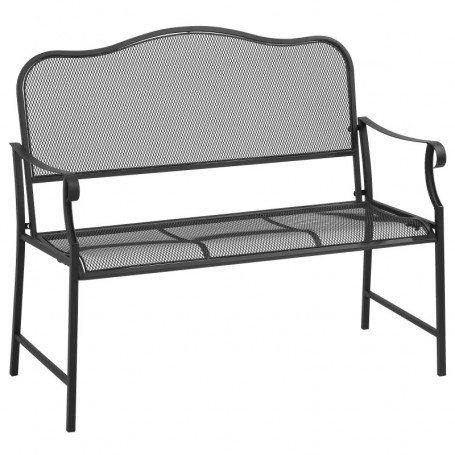 Nostalgic Metal Trädgårdsbänk 2-sits 113 x 58 x 98 cm