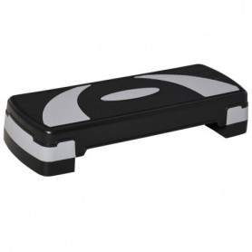 Stepbräda/aerobic stepper – 3 höjder 10/15/20 cm, halkfri yta, 80×3...