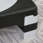 Stepbräda/aerobic stepper – 3 höjder 10/15/20 cm, halkfri yta, 80×3...