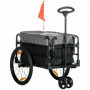 Cykel- och Lastvagn Med Dragstång 130 x 64 x 103 cm