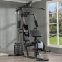 Multigym Kraftstation – 45 kg Viktmagasin, Lat Pulldown, Bröstpress...