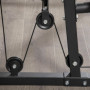 Multigym Kraftstation – 45 kg Viktmagasin, Lat Pulldown, Bröstpress...