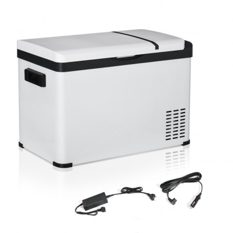 Bil Kylskåp 30L med LCD skärm 46 W - 12/24V DC och 110-240V AC
