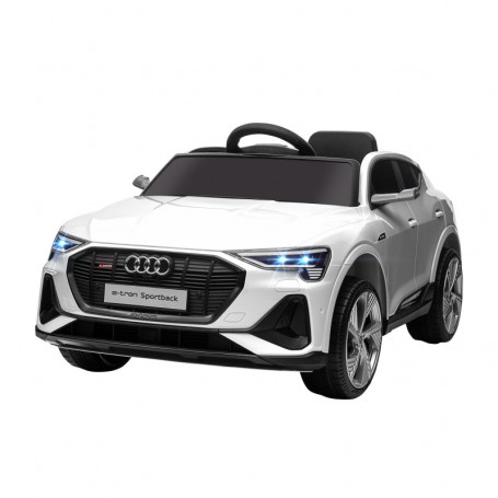 Elbil för Barn Audi E-tron med Fjärrkontroll och Strålkastare Vit