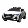 Elbil för Barn Audi E-tron med Fjärrkontroll och Strålkastare Vit