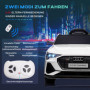 Elbil för Barn Audi E-tron med Fjärrkontroll och Strålkastare Vit