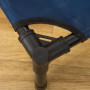 Hundsäng Utomhus Metall 600D Oxford 76 x 61 x 18 cm Blå
