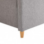 Bekväm Soffa 2-sits 141 x 70 x 78 cm Modern Grå Linne