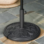 Parasollfot Antik Svart 13 kg