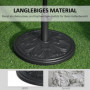 Parasollfot Antik Svart 13 kg