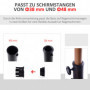 Parasollfot i Bronsdesign – Justerbar Bas 47 x 47 cm för Ø3,8–4,8 cm Stänger