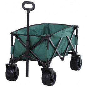 Trädgårdsvagn / Utflykt vagn upp till 20 kg 108 x 55 x 59-89 cm