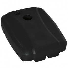 Parasollfot Fyllbar upp till 100 kg Svart 80 x 60 x 20 cm