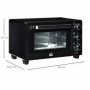 Miniugn 21 L 100°C-230°C  1400W pizzaugn