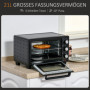 Miniugn 21 L 100°C-230°C 1400W pizzaugn