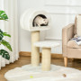 Liten Klösträd med Kattkoja 93 cm (H) Beige