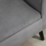 Hallbänk - Sängbänk med Förvaring 118 x 42 x 66 cm Sammet Grå
