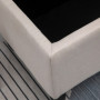 Hallbänk - Sängbänk med Förvaring 100 x 40 x 44 cm Beige