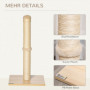 Klös stolpe Sisal 34 x 34 x 60 cm beige - ek