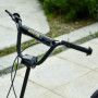 Sparkcykel - Skoter med Luftgummi Däck Svart 85 - 95 (H) cm