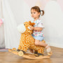 Gngdjur Giraff Design med Hjul och Ljud 63 x 38 x 63 cm