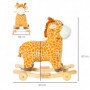Gngdjur Giraff Design med Hjul och Ljud 63 x 38 x 63 cm