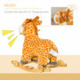 Gngdjur Giraff Design med Hjul och Ljud 63 x 38 x 63 cm