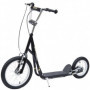 Sparkcykel - Skoter med Luftgummi Däck 16/12 tums Svart