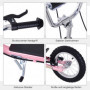 Sparkcykel - Skoter med Luftgummi Däck 16/12 tums Rosa