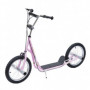 Sparkcykel med Luftgummi Däck 16 tum Rosa 143 x 58 x 92-100 cm