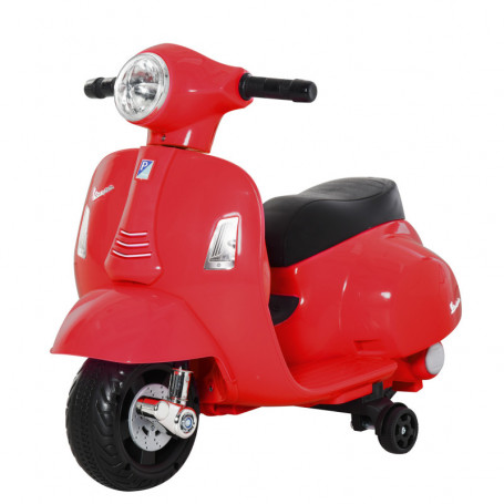 Elmotorcykel för Barn VESPA Röd 18-36 Månader