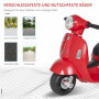 Elmotorcykel för Barn VESPA Röd 18-36 Månader