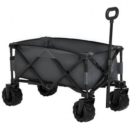 Trädgårdsvagn / Utflykt vagn upp till 20 kg 108 x 55 x 59-89 cm