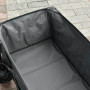 Trädgårdsvagn / Utflykt vagn upp till 20 kg 108 x 55 x 59-89 cm