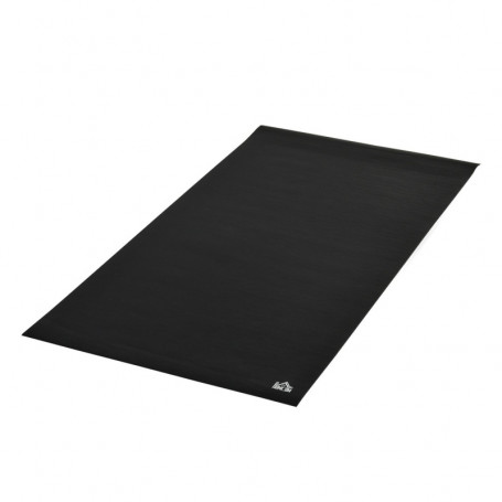 Skyddsmatta i PVC för Träningsutrustning – 180 x 90 x 0,6 cm, Rullbar & Slitstark
